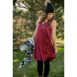 Sequined Holiday Dress -Women's Clothing Store BB 9965 9ab9352c 7ad1 4b38 a1e9 4713fd20ff44