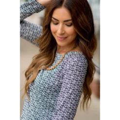 Geo Shift Dress -Women's Clothing Store BB 9998 823089