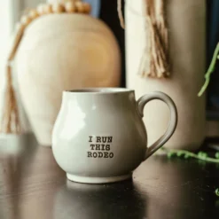 Stoneware Mug W/ Wood Gift Box