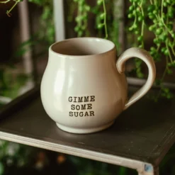 Stoneware Mug W/ Wood Gift Box -Women's Clothing Store BB6 17 22 27 815872