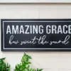 Amazing Grace Tin Sign