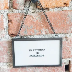 Happiness Is Homemade Metal Hanging Frame -Women's Clothing Store BBAug 23Shoot2 235 815502