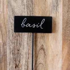 Cursive Garden Markers