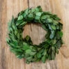 Boxwood Candle Wreath