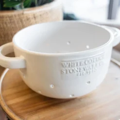 White Ceramic Berry Colander 6 White Ceramic Berry Colander -Women's Clothing Store BBJan 25 160