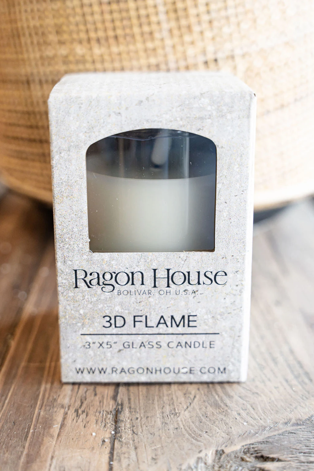 3D Flame Glass Candle 1 3D Flame Glass Candle