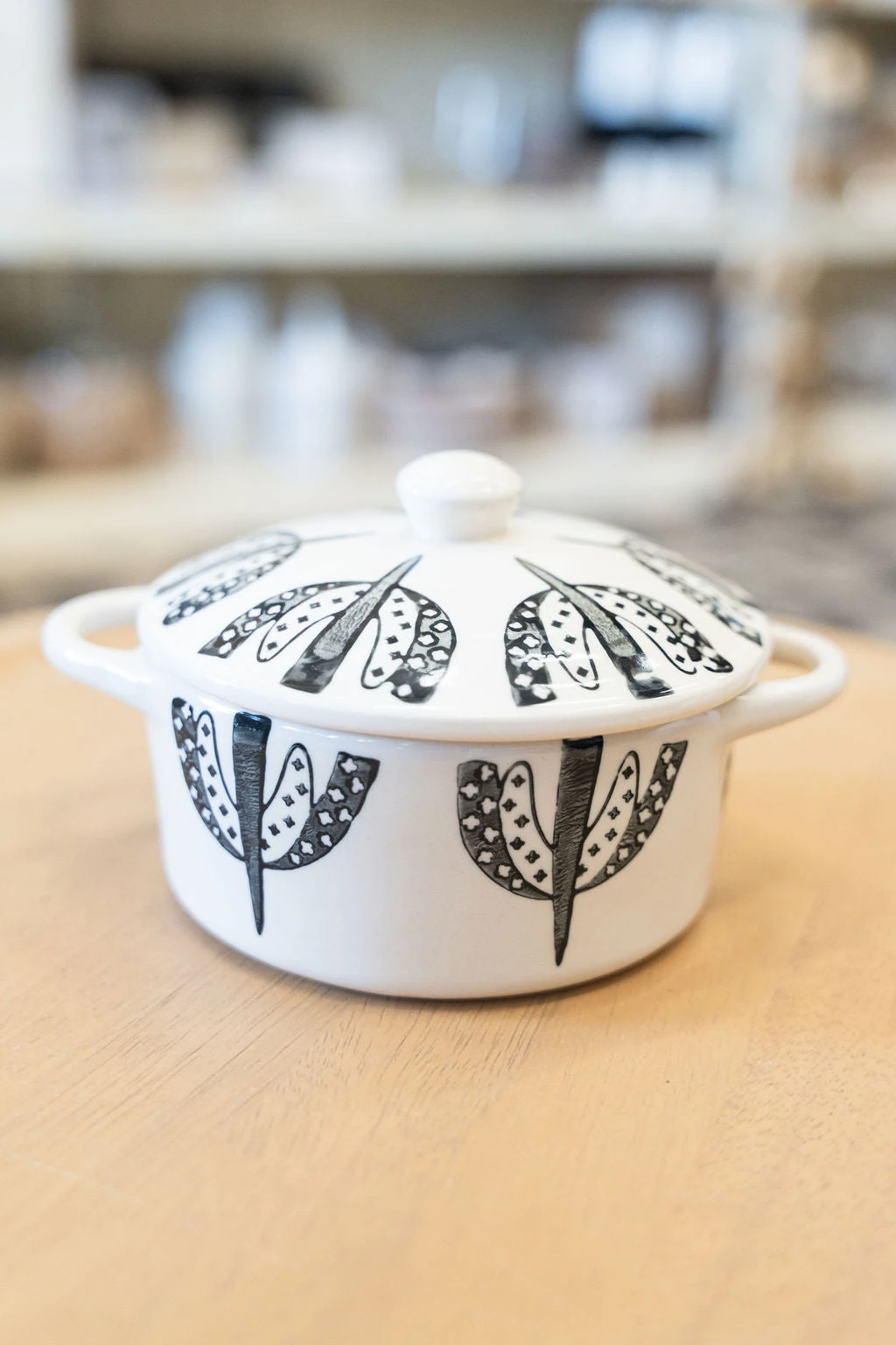 Botanical Stoneware Baker Dish 1 Botanical Stoneware Baker Dish