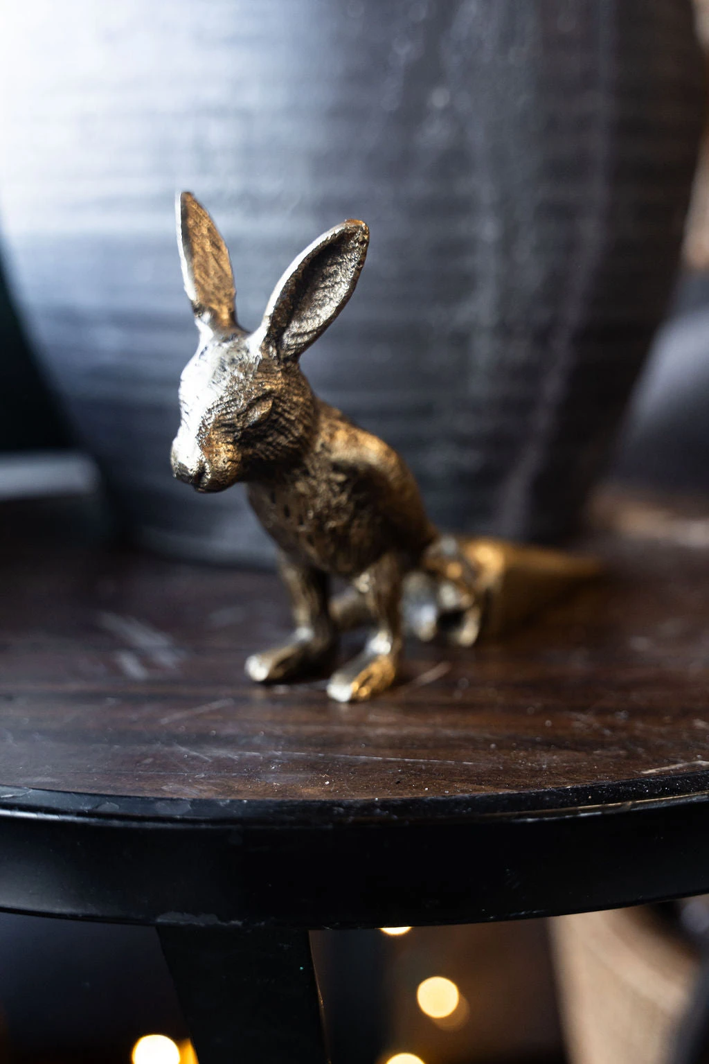 Gold Rabbit Door Stopper 1 Gold Rabbit Door Stopper