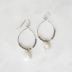 Chips And Drop Dangle Earrings -Women's Clothing Store BBJewelryNov 24 109
