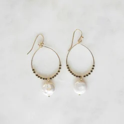Chips And Drop Dangle Earrings -Women's Clothing Store BBJewelryNov 24 112