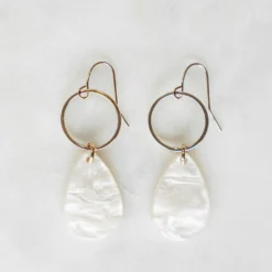 Translucent Tears Dangle Earrings