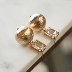New Years Ball Dangle Earrings -Women's Clothing Store BBJewelryNov 24 147