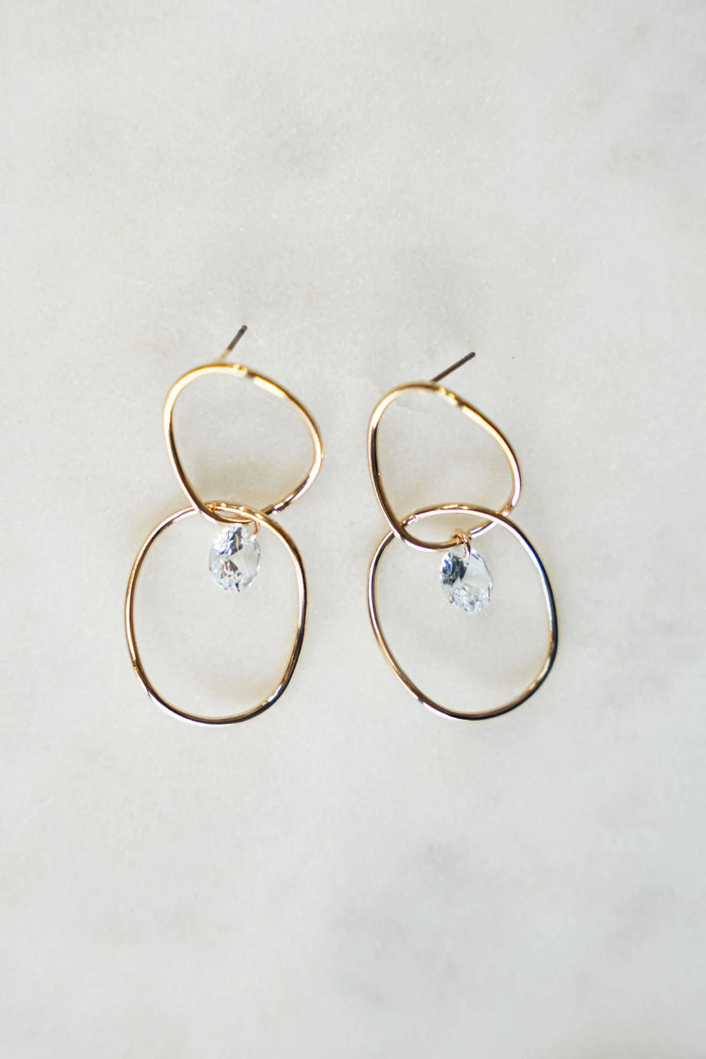 Teardrop Loops Dangle Earrings 2 Teardrop Loops Dangle Earrings - Image 2