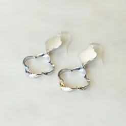 Quatrefoil Cutouts Dangle Earrings -Women's Clothing Store BBJewelryNov 24 162