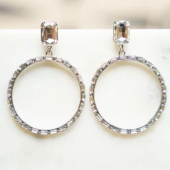 Shine Bright Like A Diamond Hoop Earrings -Women's Clothing Store BBJewelryNov 24 52