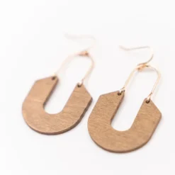 Against The Grain Dangle Earrings -Women's Clothing Store BBJewerlyApril 24 118