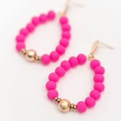 Dazzling Beaded Hoop Earrings -Women's Clothing Store BBJewerlyApril 24 24