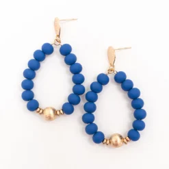 Dazzling Beaded Hoop Earrings -Women's Clothing Store BBJewerlyApril 24 30