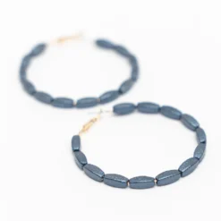 Chic Beaded Hoop Earrings -Women's Clothing Store BBJewerlyApril 24 4