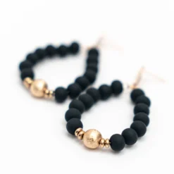 Dazzling Beaded Hoop Earrings -Women's Clothing Store BBJewerlyApril 24 46