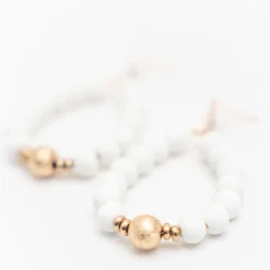 Dazzling Beaded Hoop Earrings -Women's Clothing Store BBJewerlyApril 24 48