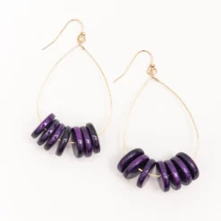 Harmony Beaded Hoop Earrings 19 Harmony Beaded Hoop Earrings -Women's Clothing Store BBJewerlyApril 24 9