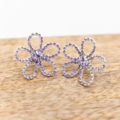 Shining Daisies Stud Earrings