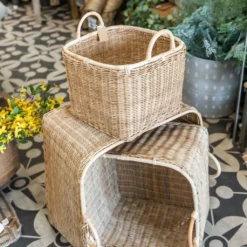 Wicker Nesting Baskets -Women's Clothing Store BBJuly 23Shoot1 512 825193