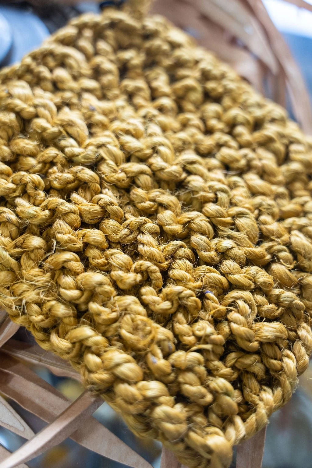 Jute Crocheted Pot Holder 5 Jute Crocheted Pot Holder - Image 5