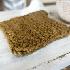 Jute Crocheted Pot Holder 11 Jute Crocheted Pot Holder -Women's Clothing Store BBOct 23 190 445083