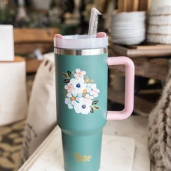 Floral Tumbler -Women's Clothing Store BBShoot2Oct 23 13