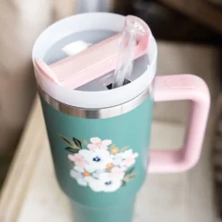 Floral Tumbler -Women's Clothing Store BBShoot2Oct 23 15