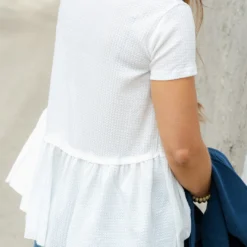 Thermal Peplum Tee 9 Thermal Peplum Tee -Women's Clothing Store DSC 0344