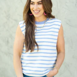 Bold Striped Solid Collar Tank 16 Bold Striped Solid Collar Tank -Women's Clothing Store DSC 0553 ae605fa6 8f60 4920 b140 25f2d12ec716