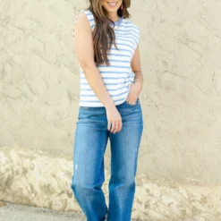 Bold Striped Solid Collar Tank 22 Bold Striped Solid Collar Tank -Women's Clothing Store DSC 0580 55c32399 d54b 4b6a ae0b 2faefe2ac31f