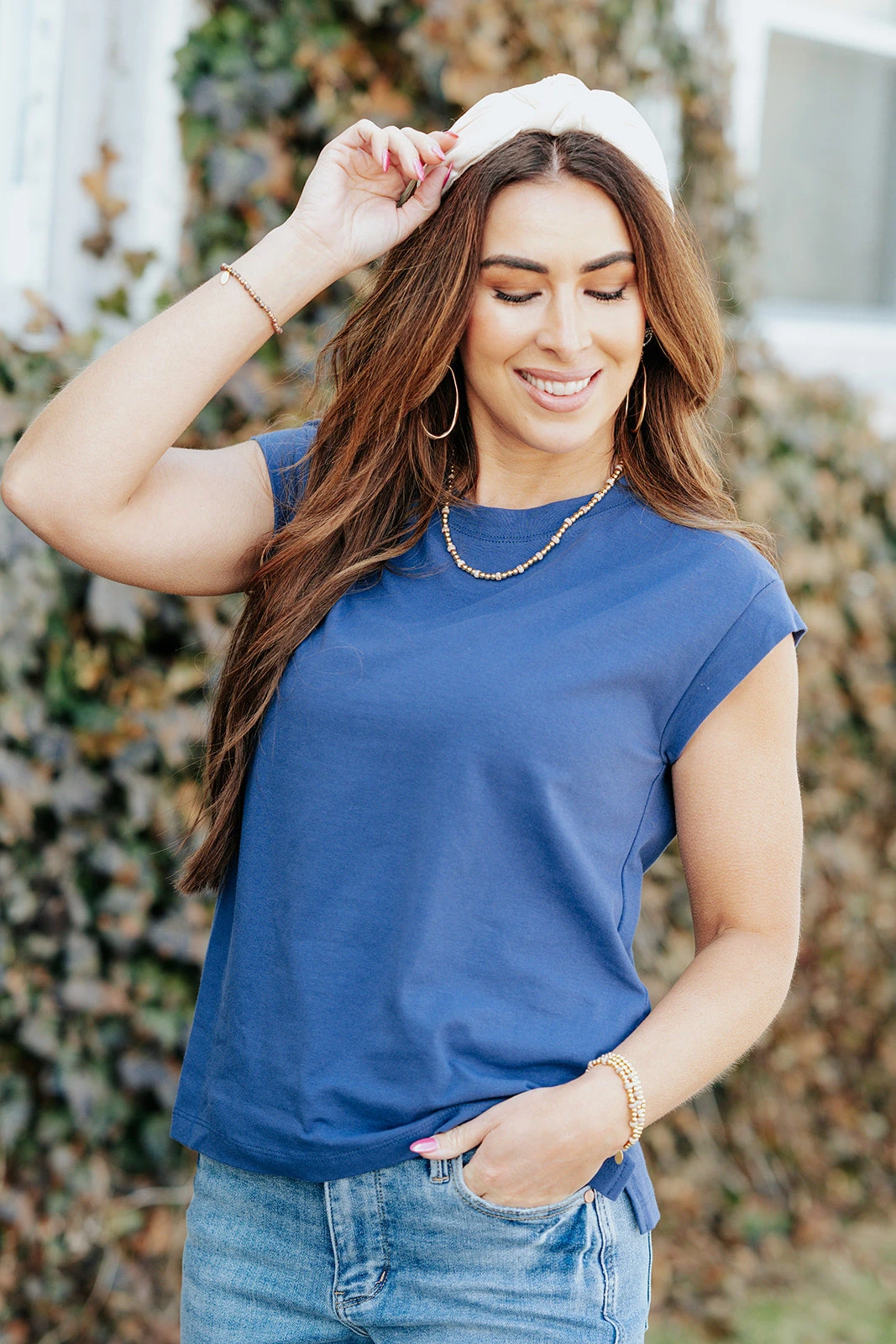 Simple Cap Sleeve Tee 14 Simple Cap Sleeve Tee - Image 14