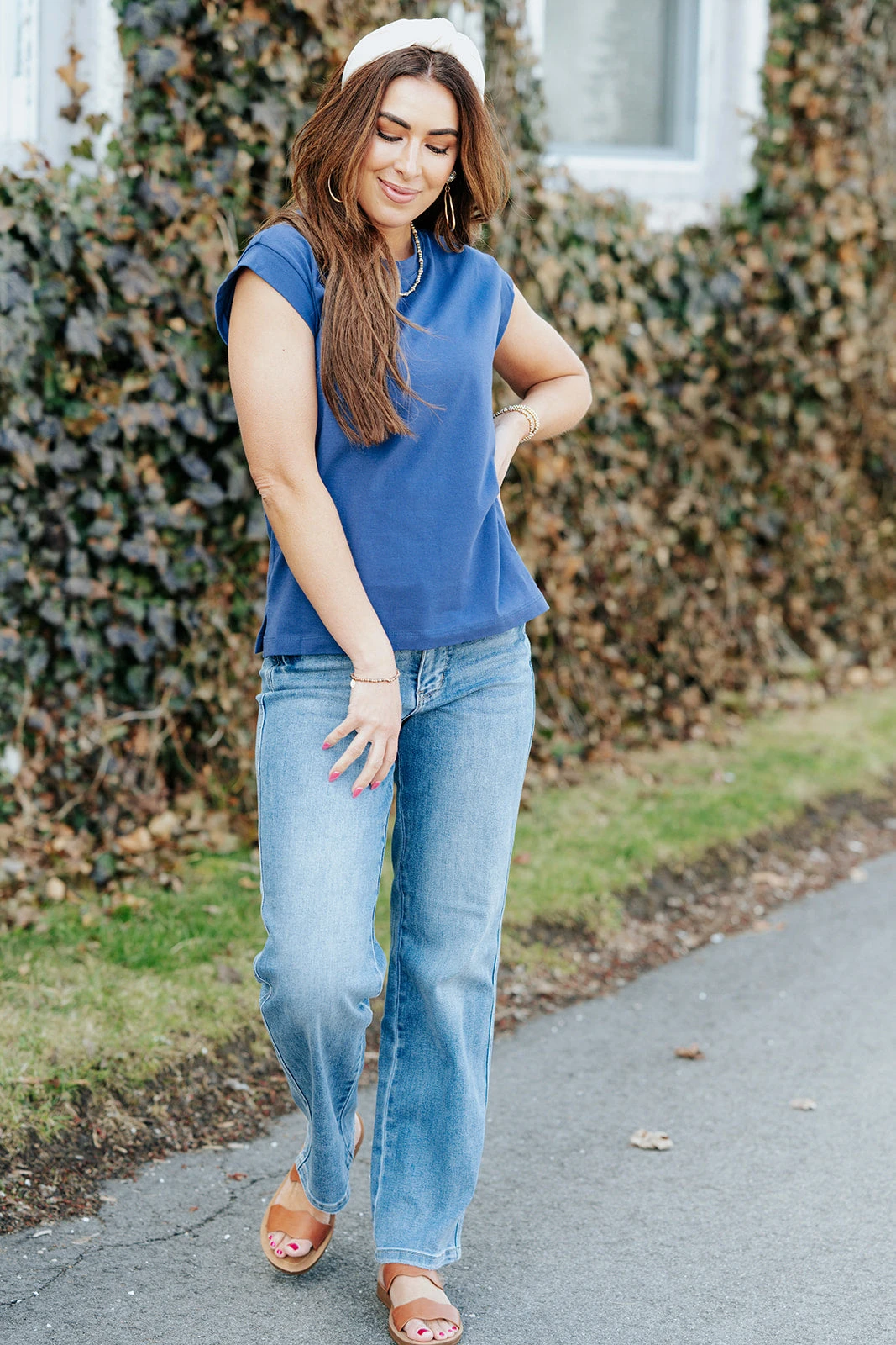 Simple Cap Sleeve Tee 17 Simple Cap Sleeve Tee - Image 17