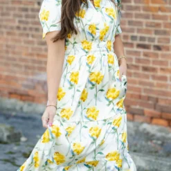 Magnolias Cap Sleeve Midi Dress 11 Magnolias Cap Sleeve Midi Dress -Women's Clothing Store DSC 1363 ca73647c 8521 4794 a4f0 367685f1ed32