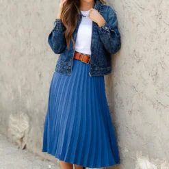 Chic Accordion Midi Skirt 17 Chic Accordion Midi Skirt -Women's Clothing Store DSC 1990