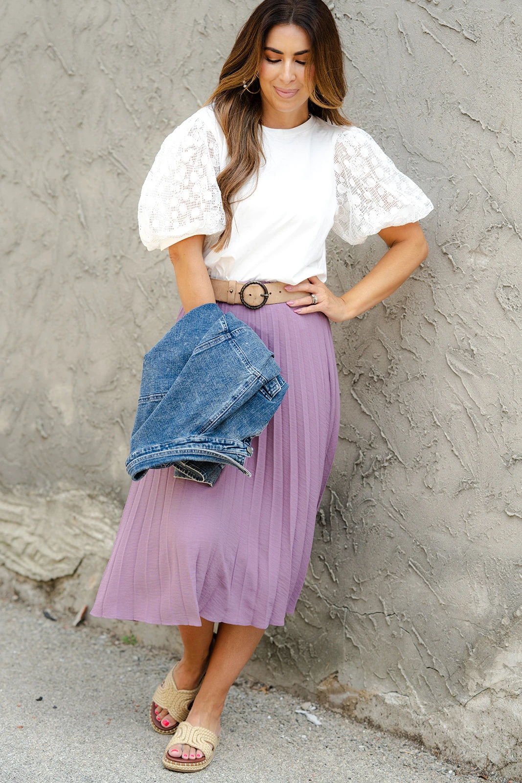 Chic Accordion Midi Skirt 12 Chic Accordion Midi Skirt - Image 12