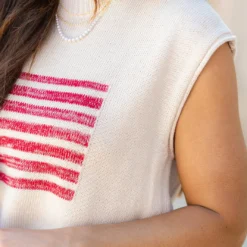 Stars & Stripes Knit Tank 7 Stars & Stripes Knit Tank -Women's Clothing Store DSC 3035