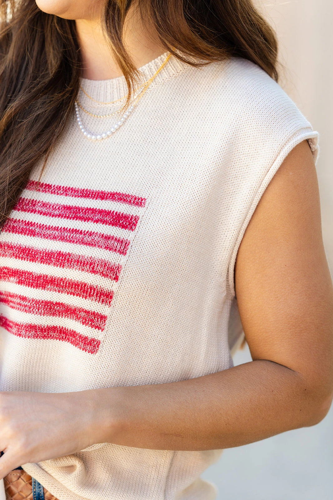 Stars & Stripes Knit Tank 3 Stars & Stripes Knit Tank - Image 3
