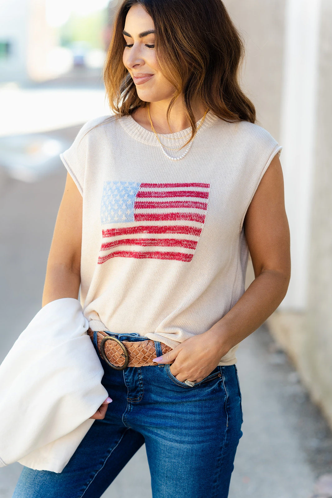 Stars & Stripes Knit Tank 1 Stars & Stripes Knit Tank