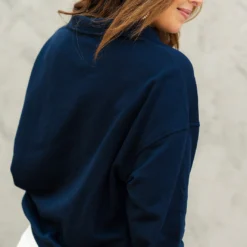 USA Quarter Zip Pullover -Women's Clothing Store DSC 3532