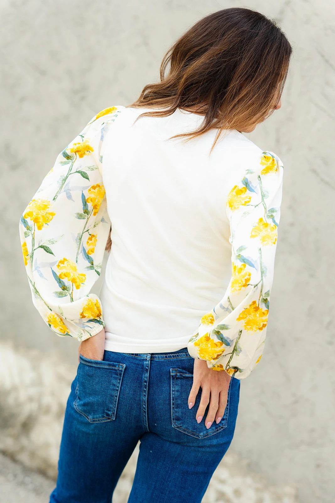 Magnolia Sleeve Solid Body Blouse 8 Magnolia Sleeve Solid Body Blouse - Image 8