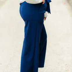 Elevated Tie Waist Pants -Women's Clothing Store DSC 4052