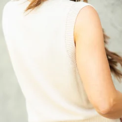 Liberty Ribbed Trim Knit Tank -Women's Clothing Store DSC 4316