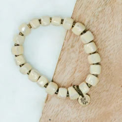 Bel Koz Squared Clay Bead Bracelet 15 Bel Koz Squared Clay Bead Bracelet -Women's Clothing Store DSC 4589