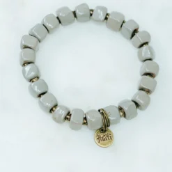 Bel Koz Squared Clay Bead Bracelet 16 Bel Koz Squared Clay Bead Bracelet -Women's Clothing Store DSC 4591