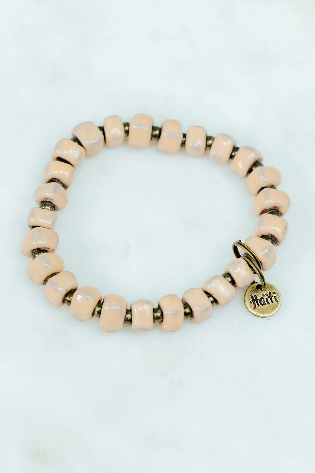 Bel Koz Squared Clay Bead Bracelet 8 Bel Koz Squared Clay Bead Bracelet - Image 8